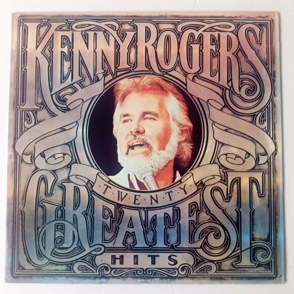 Kenny Rogers Twenty Greatest Hits vinyl record, 1983 original record - Picture 2 of 11